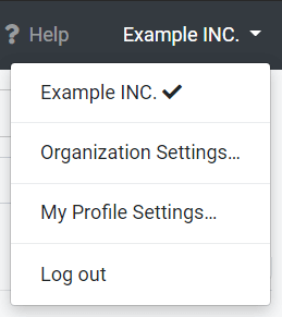 Navigation - Settings